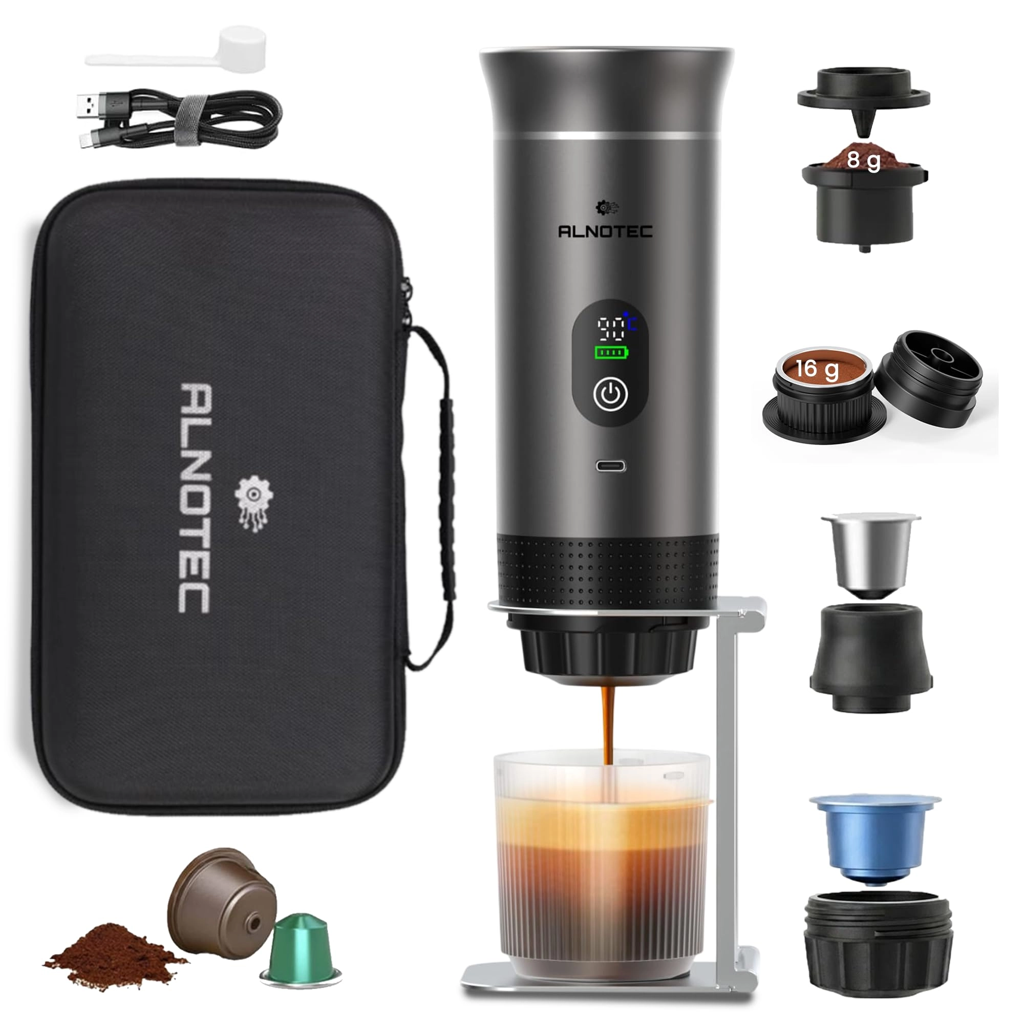 KF-JN-02 PRO+ - 3-IN-1 Compatible USB-C
