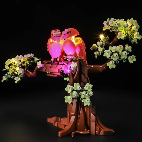 Light Kit Compatible with Lego Ideas Love Birds (21365) - 2.0 LED Lighting Kit