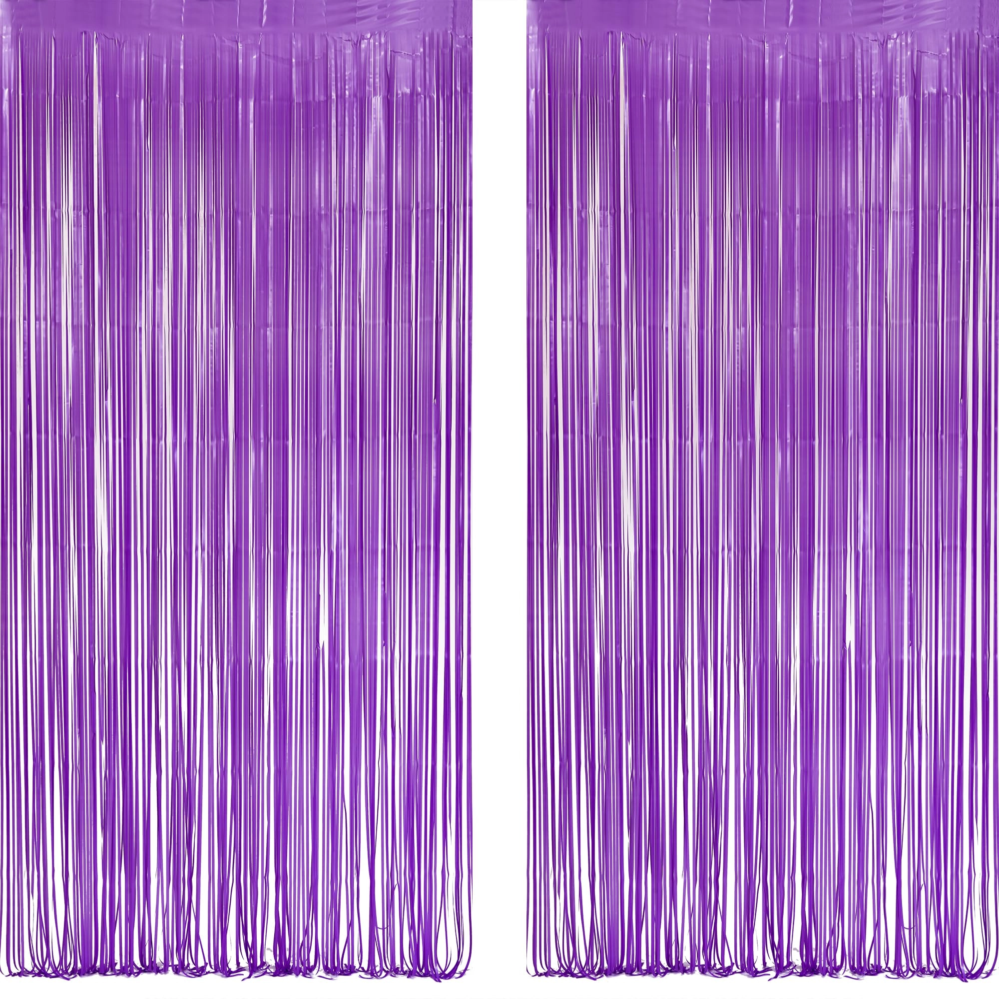 greatril Foil Fringe Curtain - 2 Packs Birthday