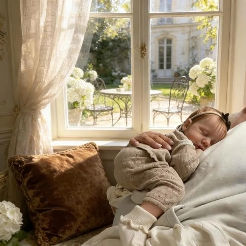 LOULOU Reborn Baby Doll - 20 Inch Vinyl Girl Ages 3+