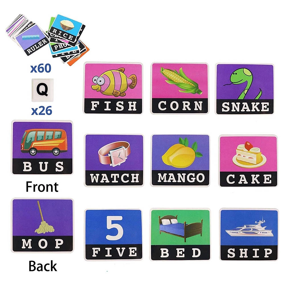 Alphabet Reading & Spelling - Suitable for 3 years and above