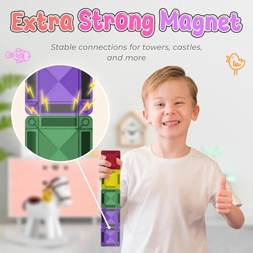 Magnetic Micro Tiles - 18 pcs