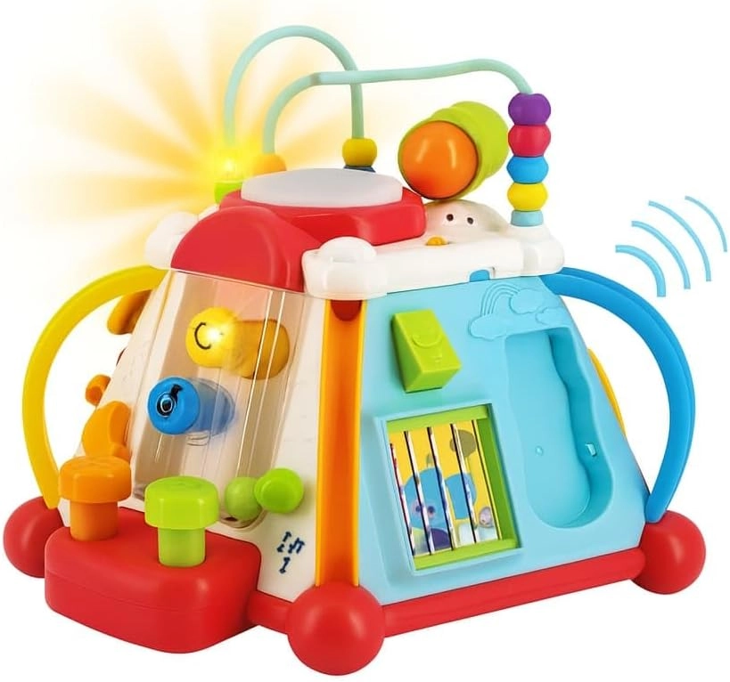 COLOR LAND CHILDRENS TOYS CENTER LLC HOLA Discover Activity Cube - 18 months+