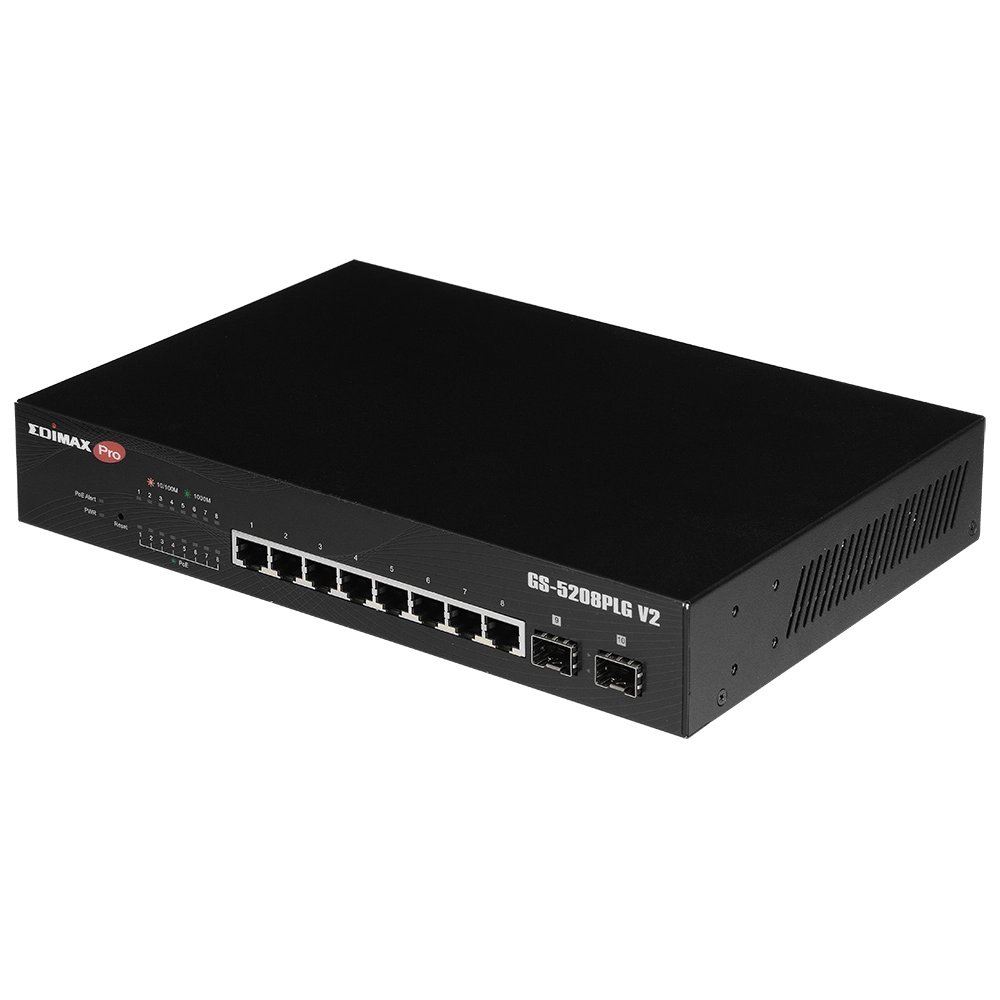 GS-5208PLG V2 - 10-ports