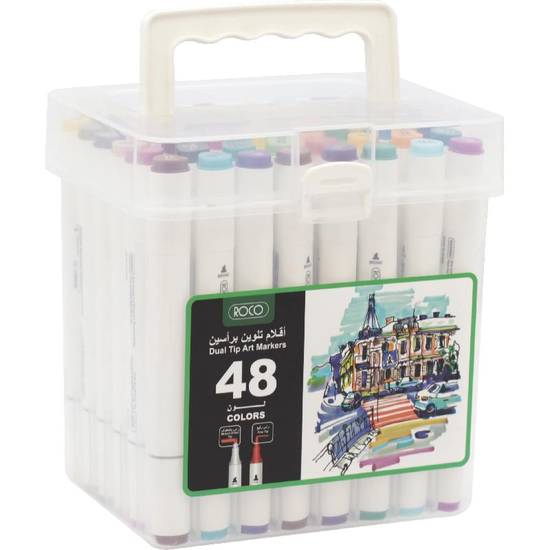 Roco Sketch Marker - Assorted Color Twin Tip