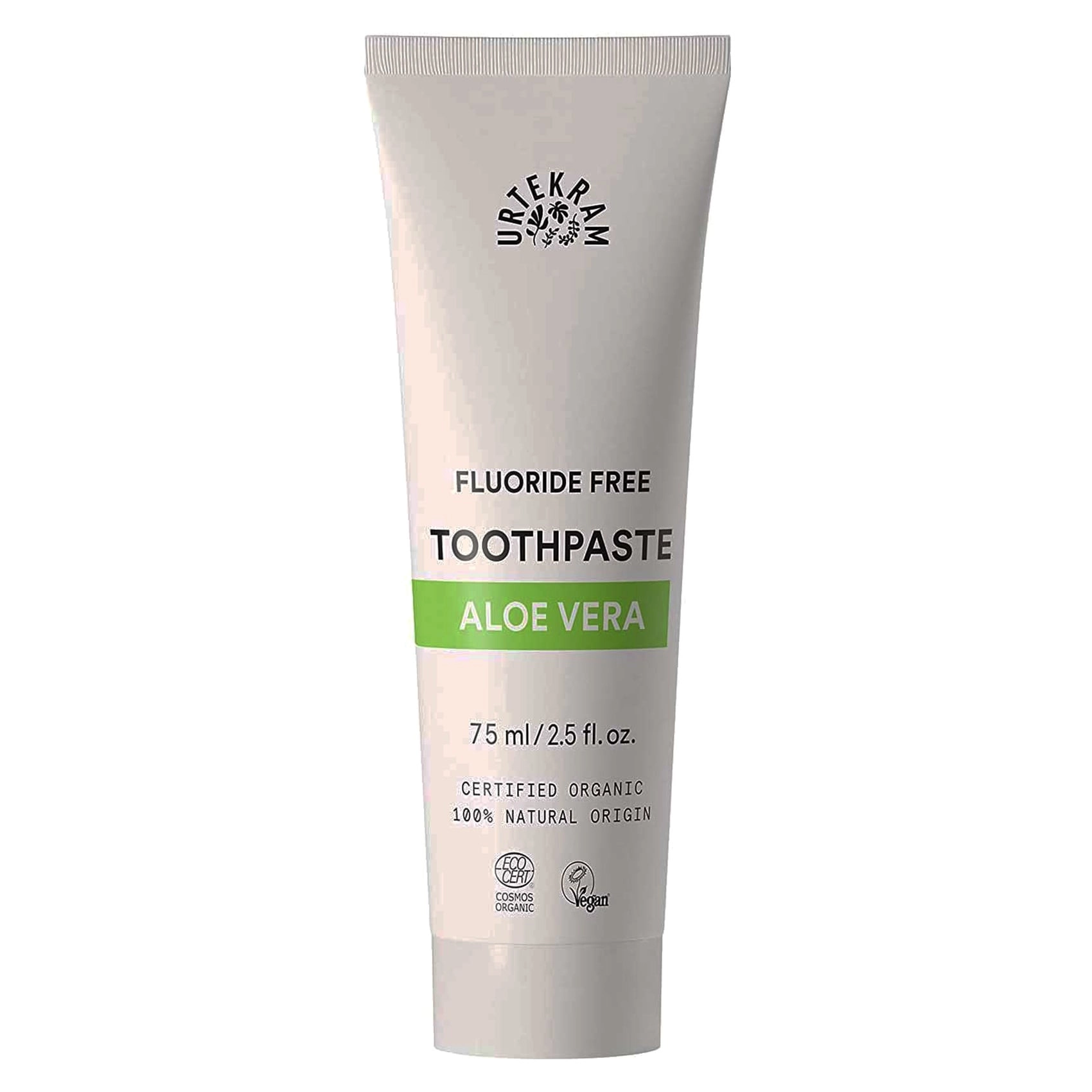 Urtekram Fluoride-Free Organic Aloe Vera Toothpaste 75ml