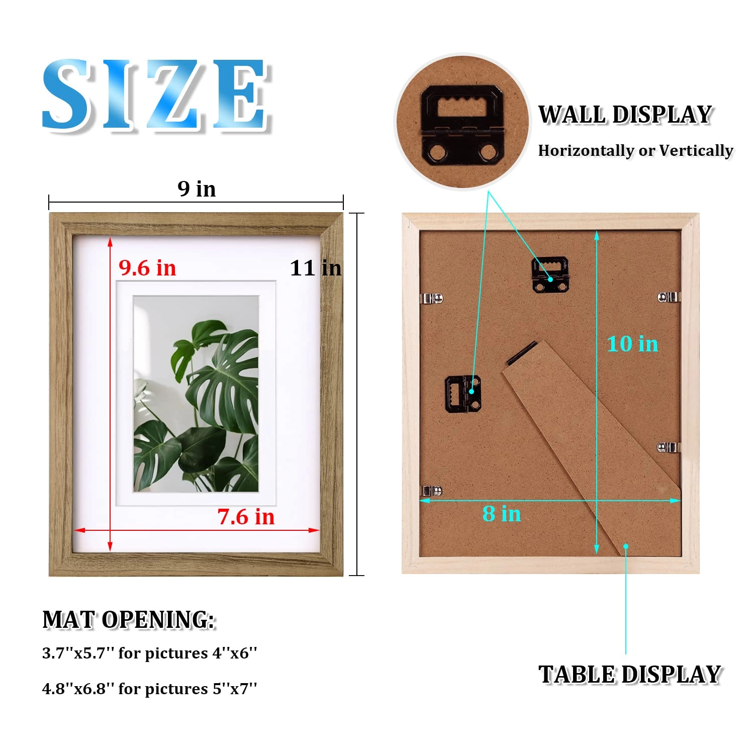 8x10 Picture Frames - 8x10 4