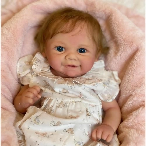 Reborn Baby Doll - 19 Inch Silicone Girl Ages 3+