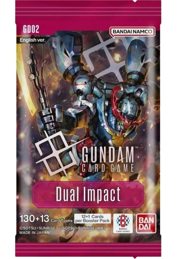 Bandai Gundam Dual Impact - English GD02 12pcs