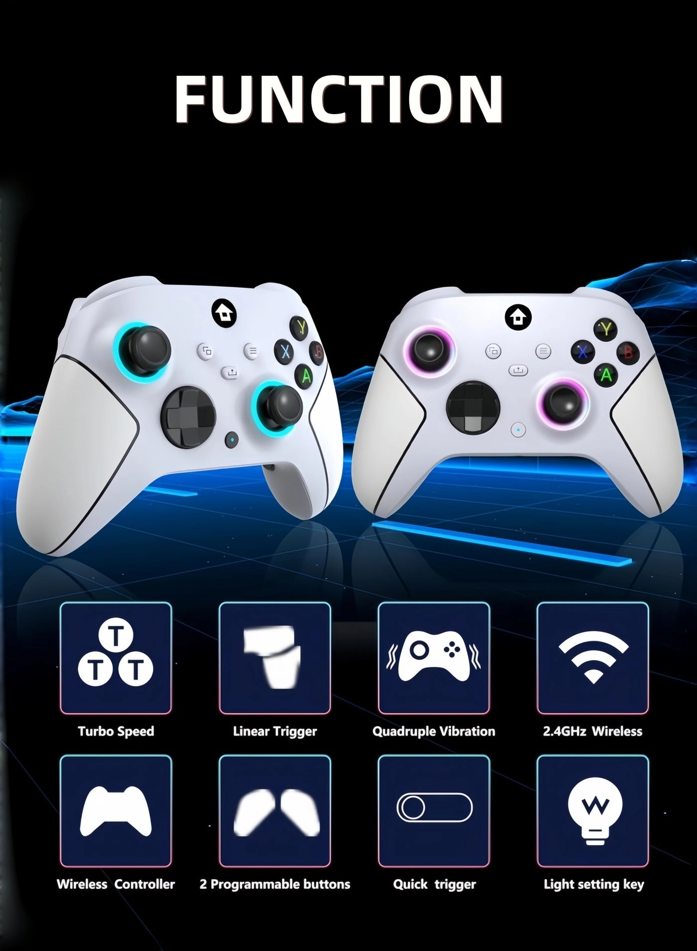 Wireless Xbox Controller - black Xbox Series X/S Xbox One PC