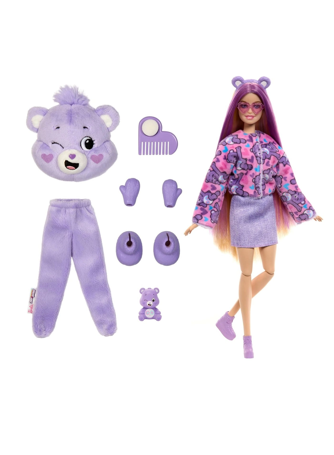 Share Bear Doll - Cutie Reveal Care Bears Series