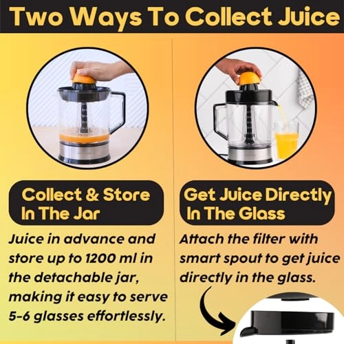 Electric Citrus Press Juicer - 40W 1200ml