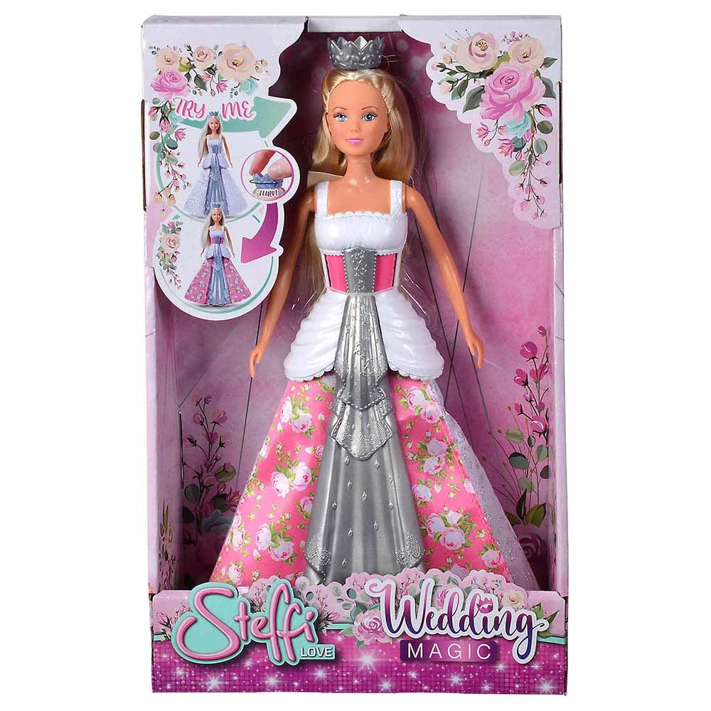 Steffi Love Wedding Magic Doll - 29cm Girl Ages 3+