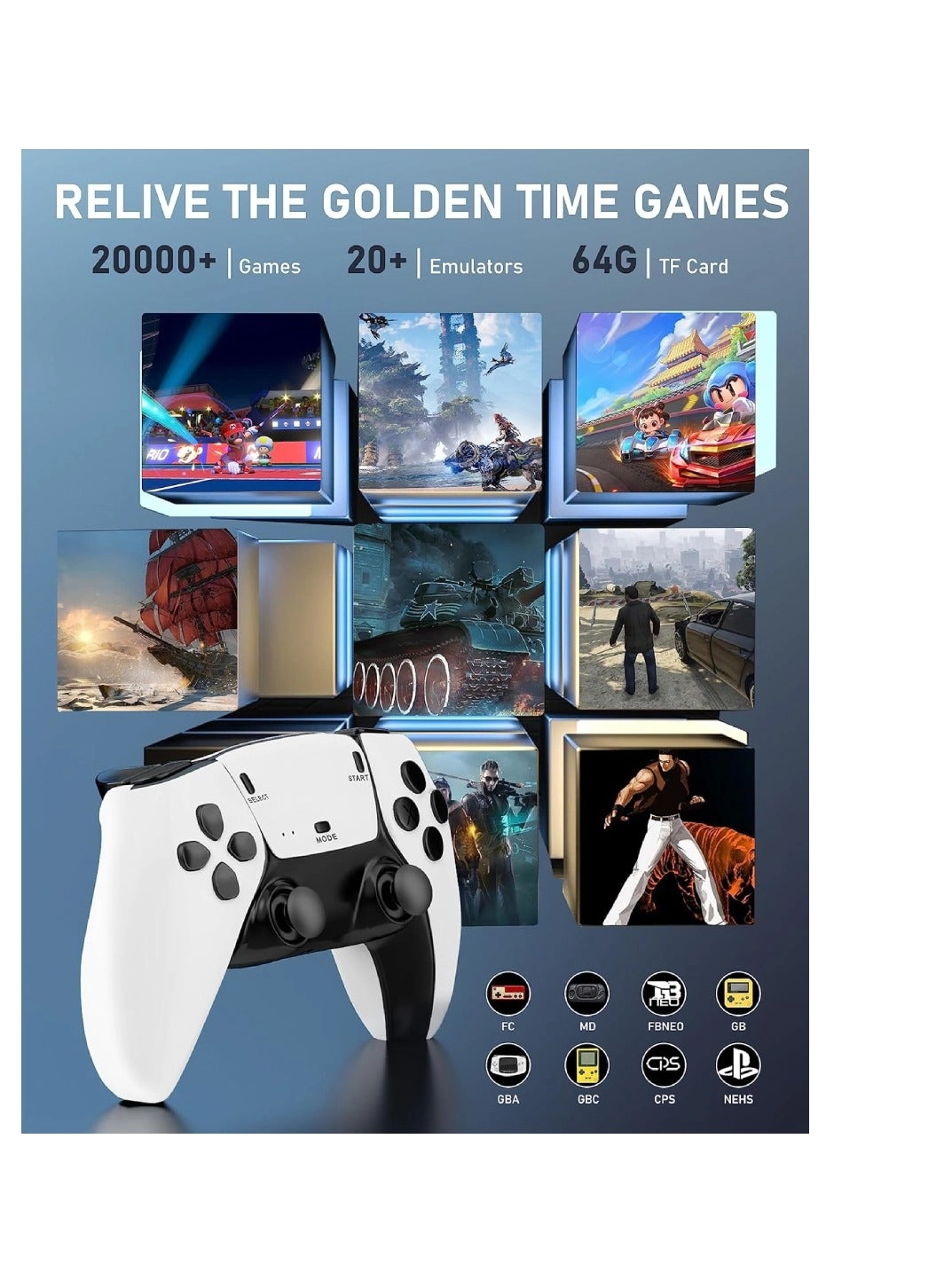 Wireless Retro Game Console - 64GB