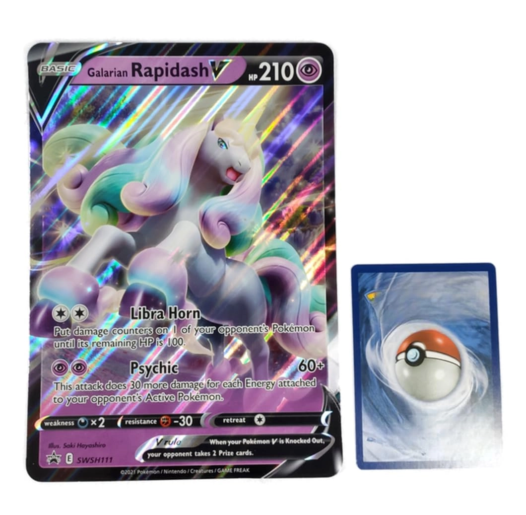 BB-Toy-Trades (Like New) PKM Galarian Rapidash V SWSH111 - English