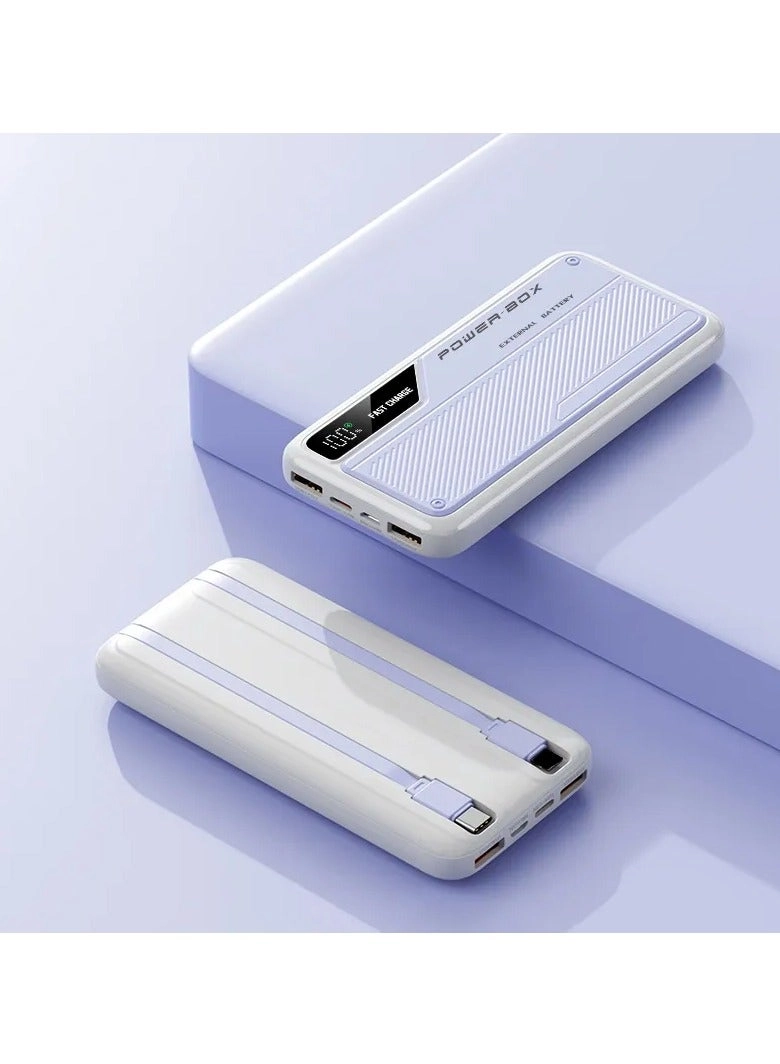 Arabest Portable Power Bank - 10000 mAh Quick Charging 2.0 USB 2.0 10W wireless