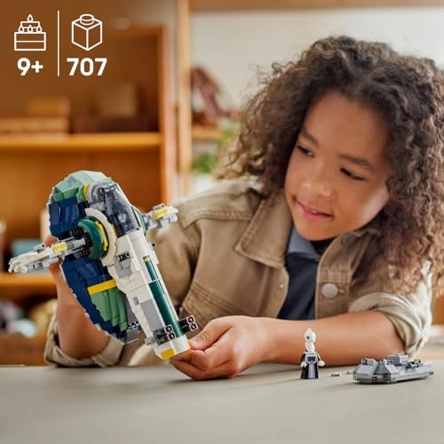 Star Wars LEGO Jango Fett's Starship - Play & Display 3 Minifigures