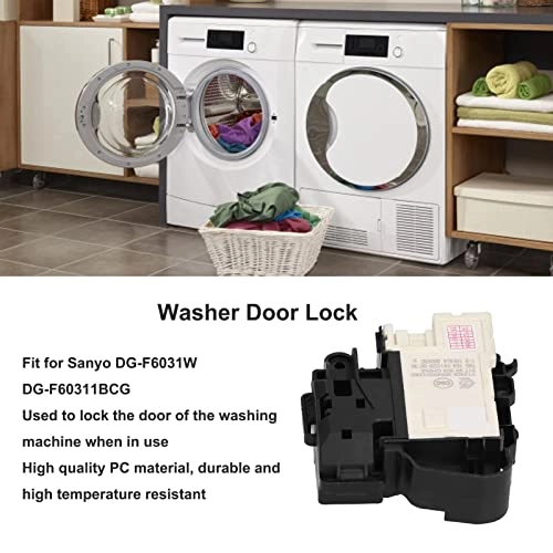 Electric Door Lock Assembly 00128D - Drum washing machine door lock, fit for Sanyo DG-F6031W|DG-F60311BCG washing machine