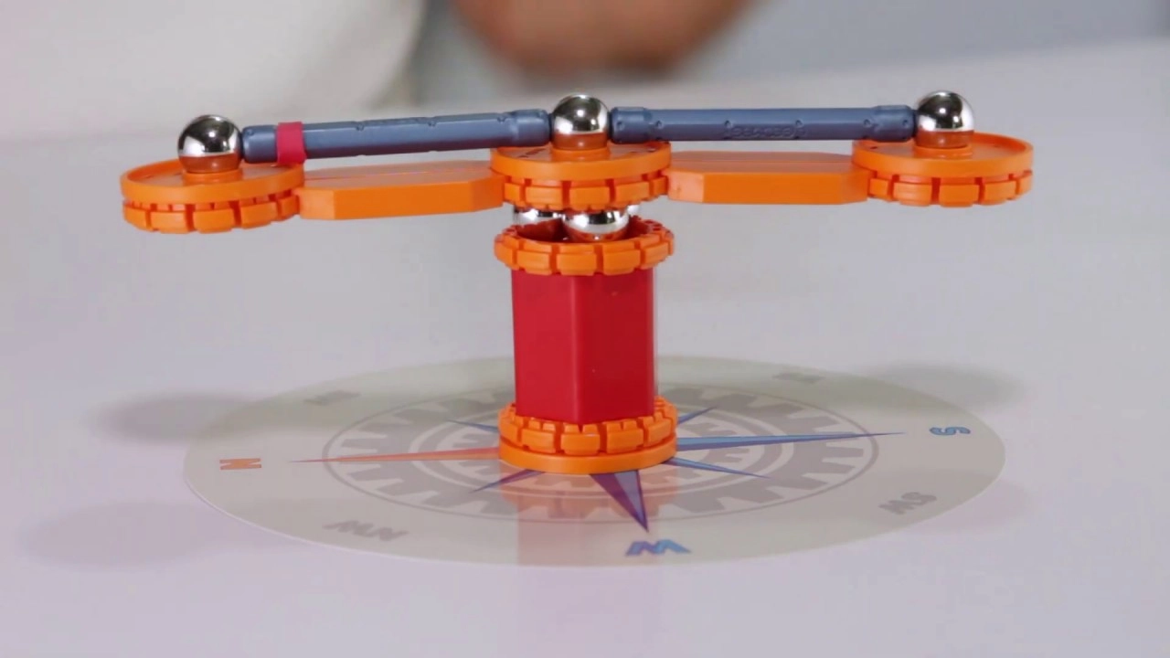 Mechanics Motion Recycled Magnetic Compass Science - 7 years+ 35 pieces