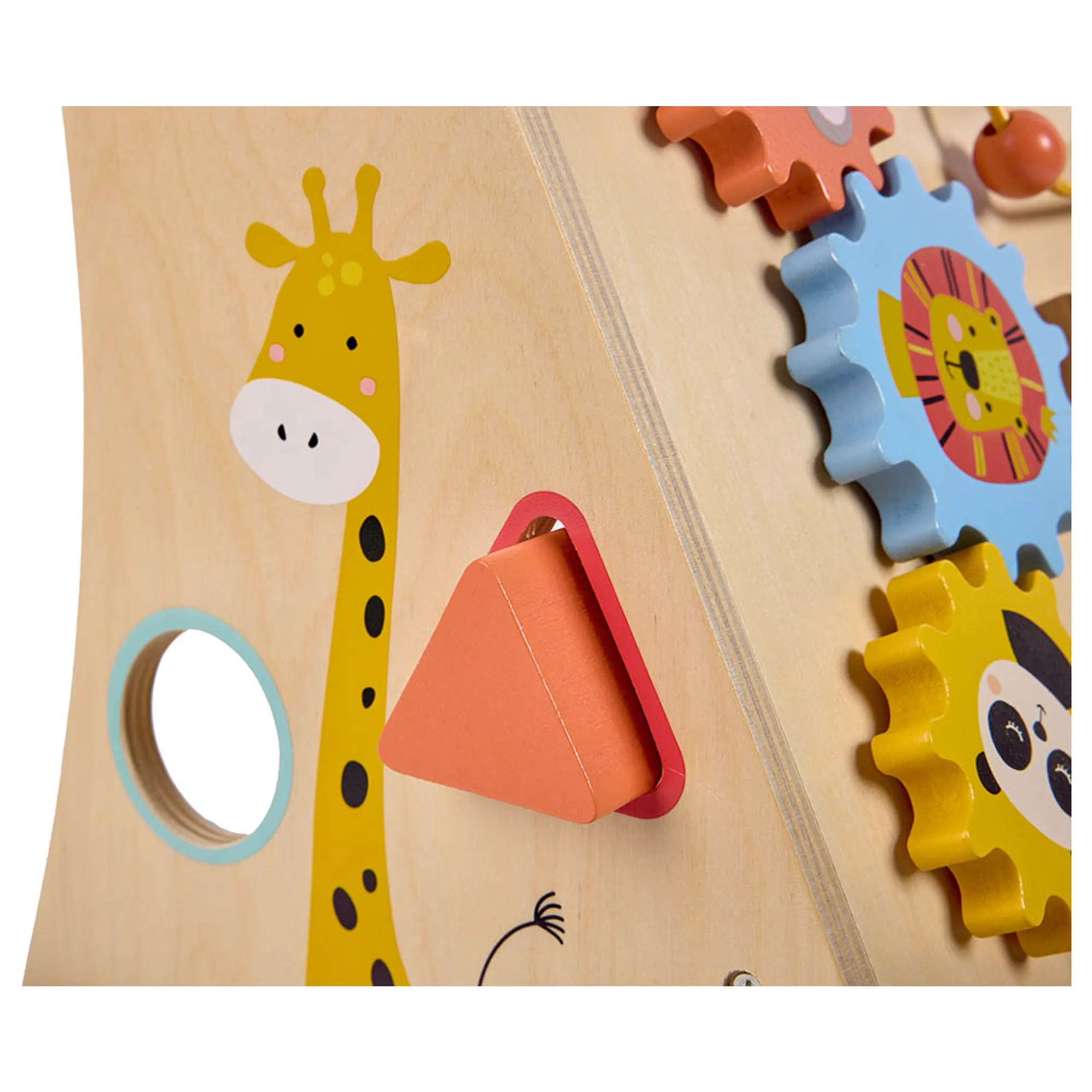 Safari Wooden Baby Activity Walker - 6 activities xylophone