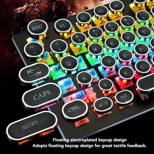 RGB Backlit Gaming Keyboard - Wired