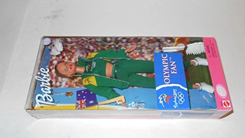 Barbie Sydney 2000 Olympic Fan Doll - British Flag 3 piece clothing Ages 60+