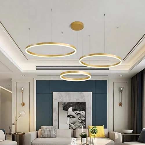 Metal LED Chandelier - 200 cm (adjustable)