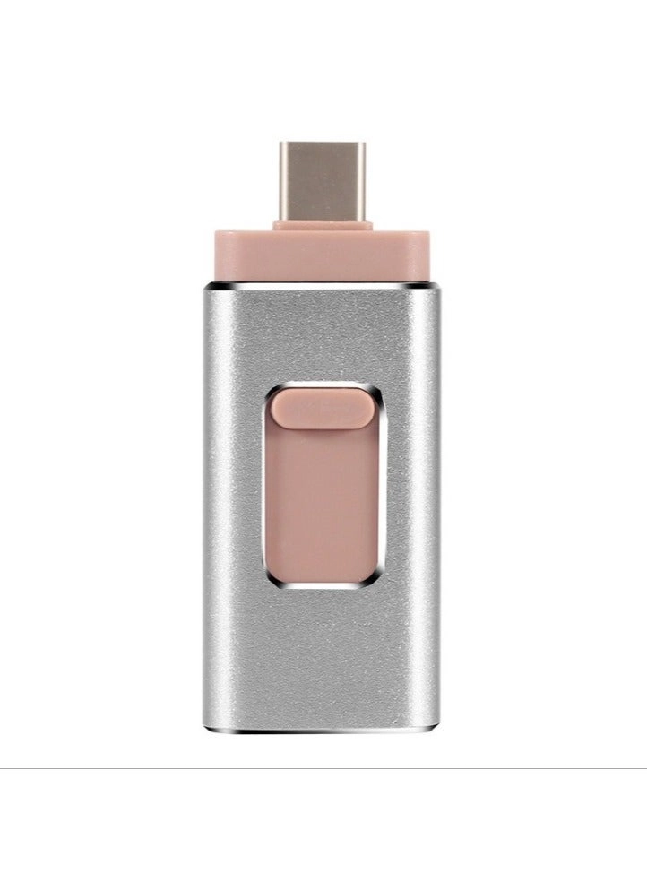Shock Proof Flash Drive - 3-in-1 8GB
