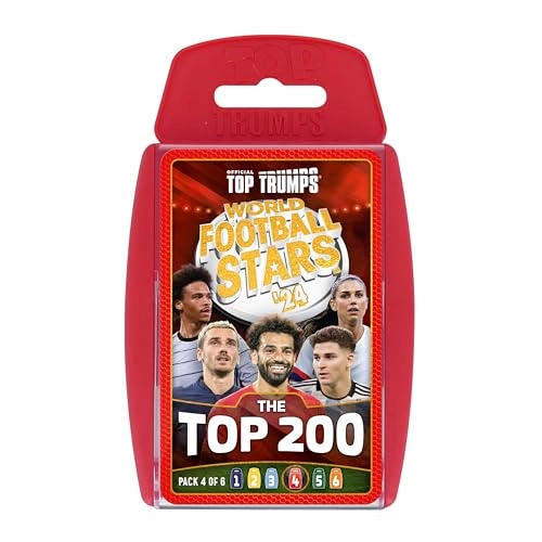 World Football Stars Top 200 - Pack 4 Card Game