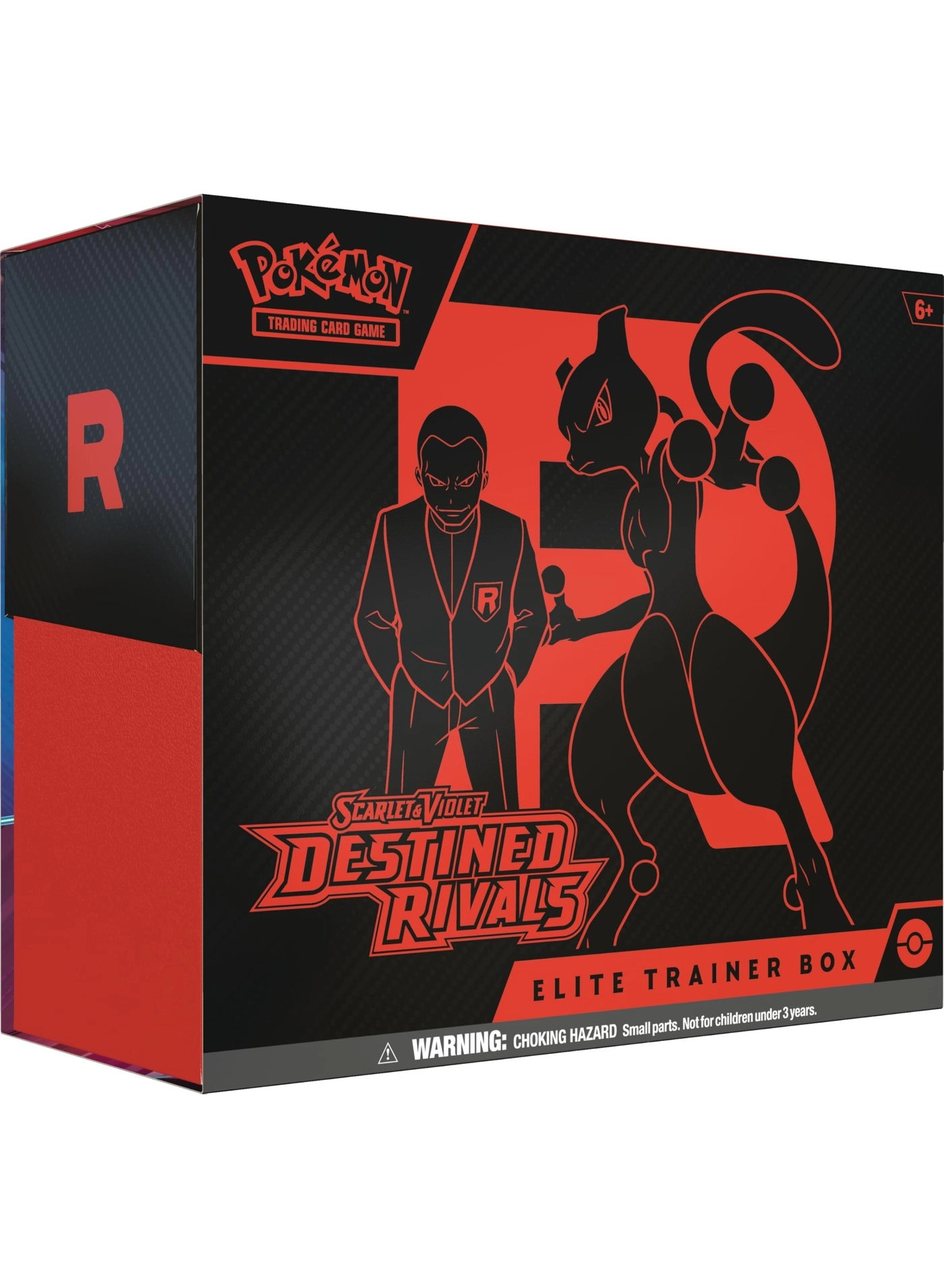 SV10 — SCARLET & VIOLET DESTINED RIVALS ELITE TRAINER BOX - 9 booster packs 65 card sleeves