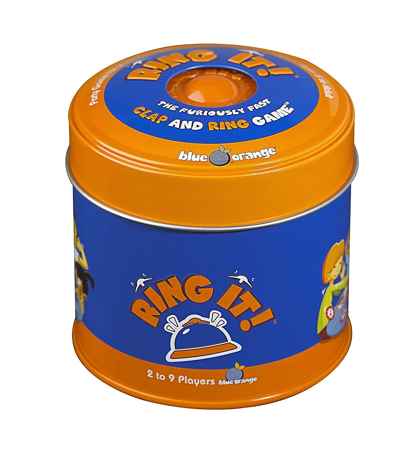 Blue Orange Clap and Ring Game - 5 - 16 years 90 pieces
