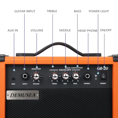 electric bass amplifier - 20W Orange MP3