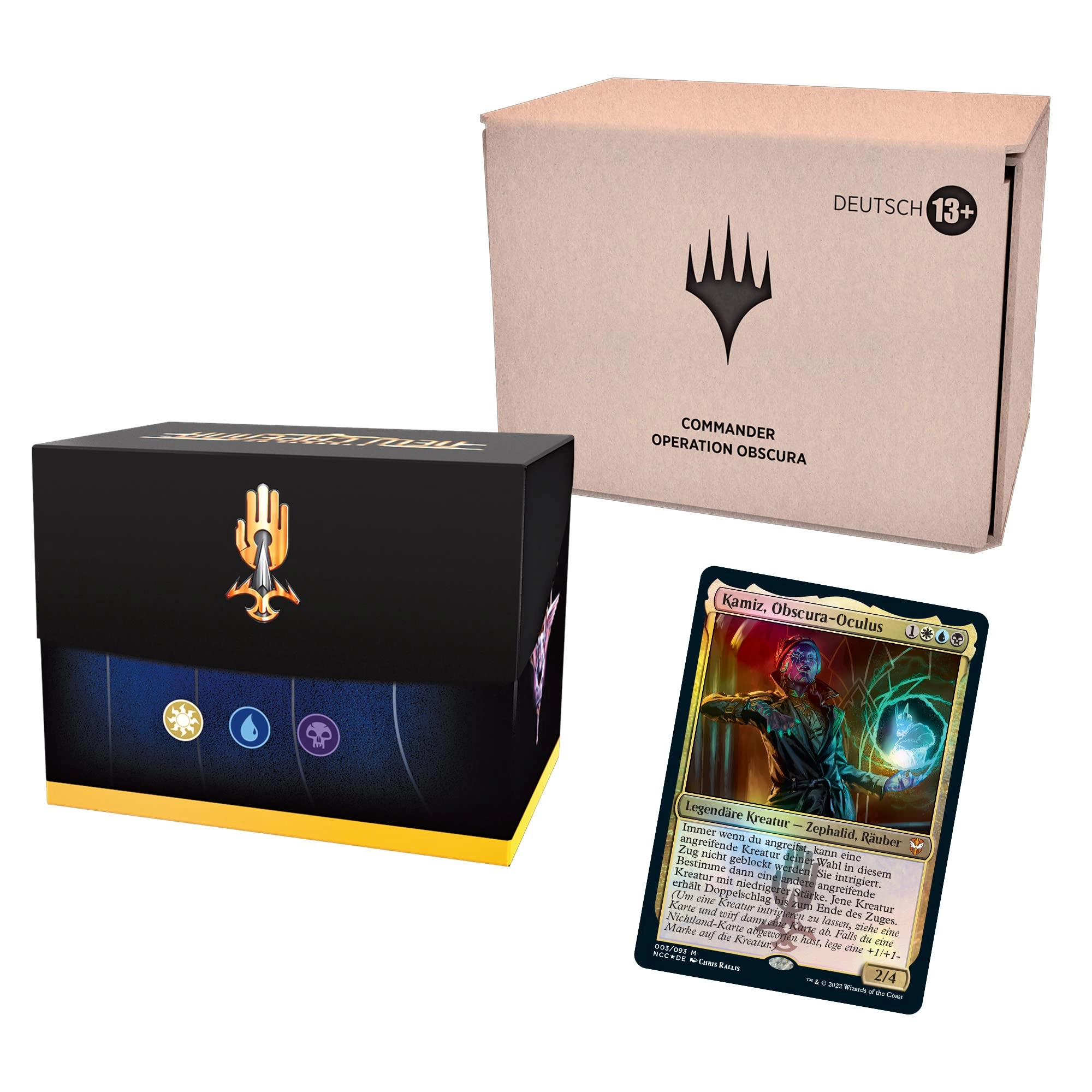 Wizards of the Coast Streets New Capenna Commander Deck - Operation Obscura - German 100pcs