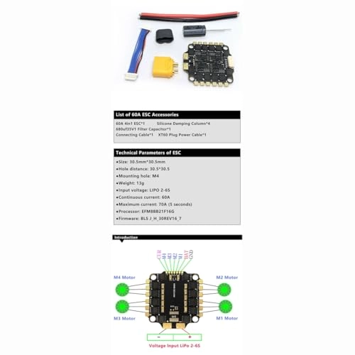 BLS-60A - 60A 4-in-1 30.5x30.5mm
