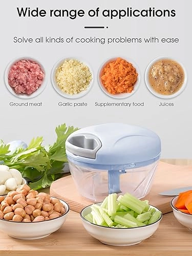 Manual Rope Chopper - 500ml 3 blades