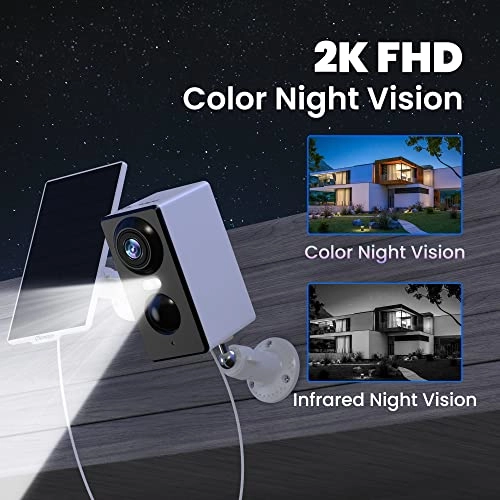 Solar Security Camera 2K