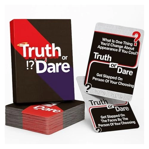 Truth or Dare Card Game - English Adult