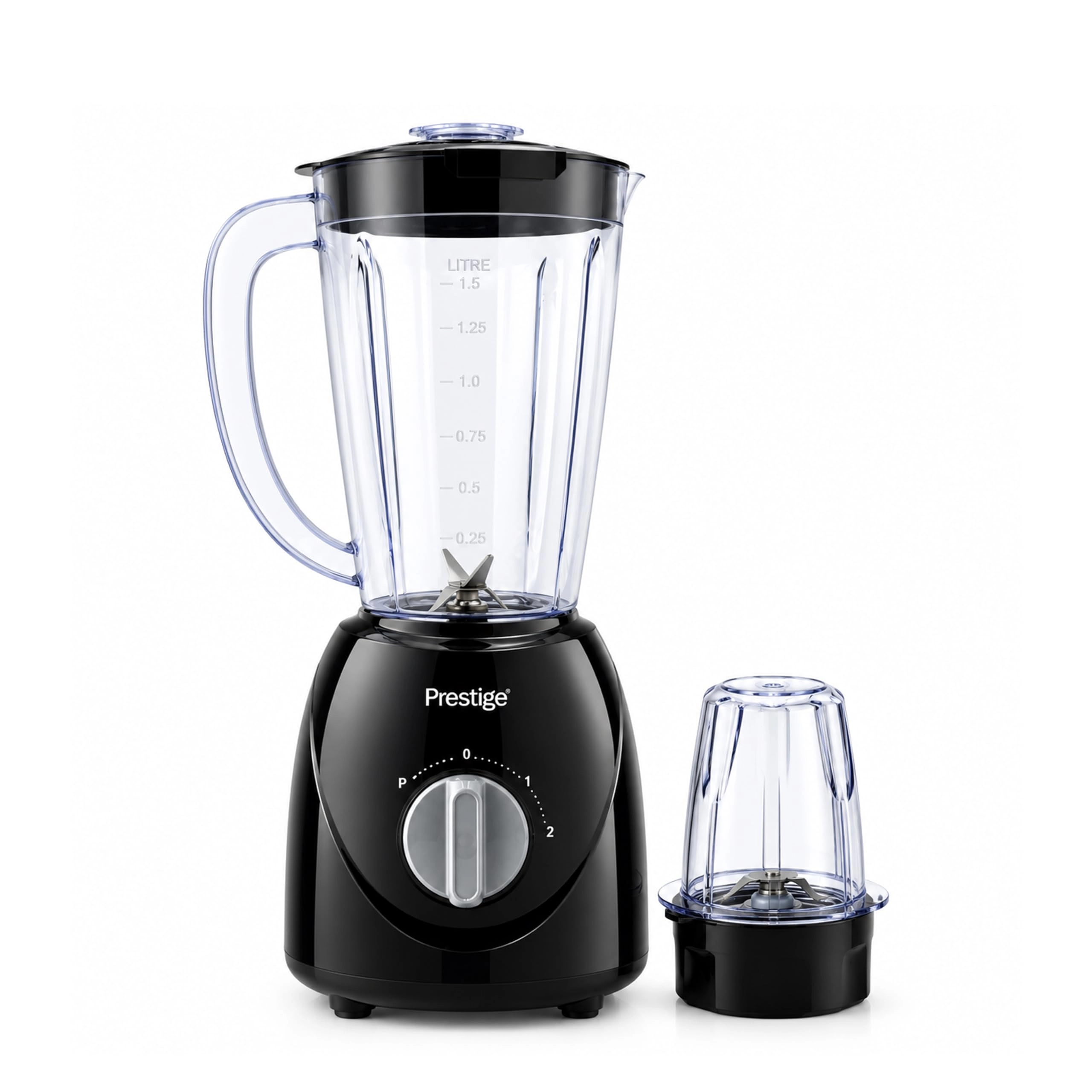 Prestige PR81529 - Detachable jar, Stainless steel blade, 2-speed with pulse
