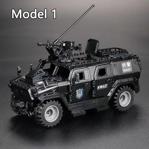 Military Vehicle Building Blocks - 130 pcs