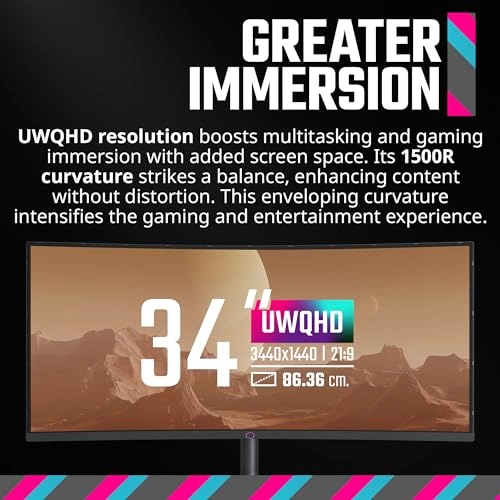 GM34-CWQ2 - CMI-GM34-CWQ2-US 34 Inches 3440x1440