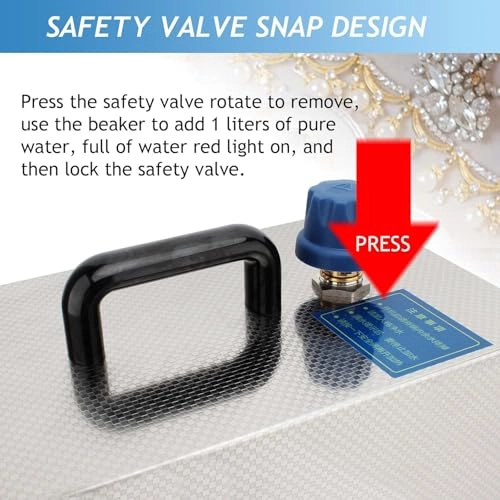 Jewellery Steam Cleaner Machine - 4KG 2L