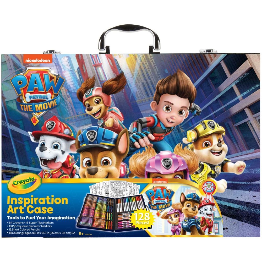 Crayola Paw Patrol Inspiration Art Case - Pack of 128