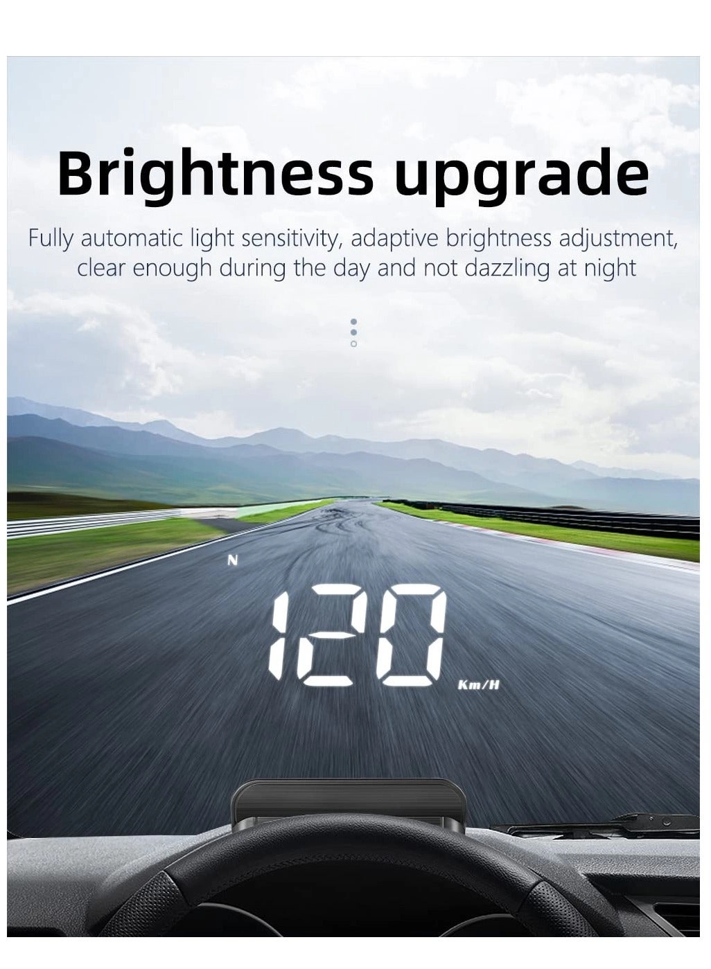 M1 - Head Up Display Vehicle Speed Meter