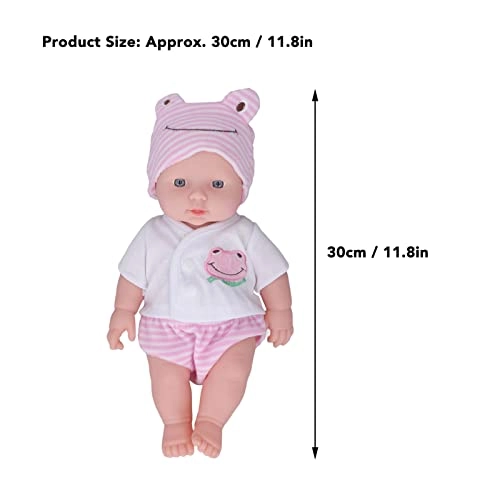 Reborn Doll - 11.8 Inch Soft Silicone Ages 4+