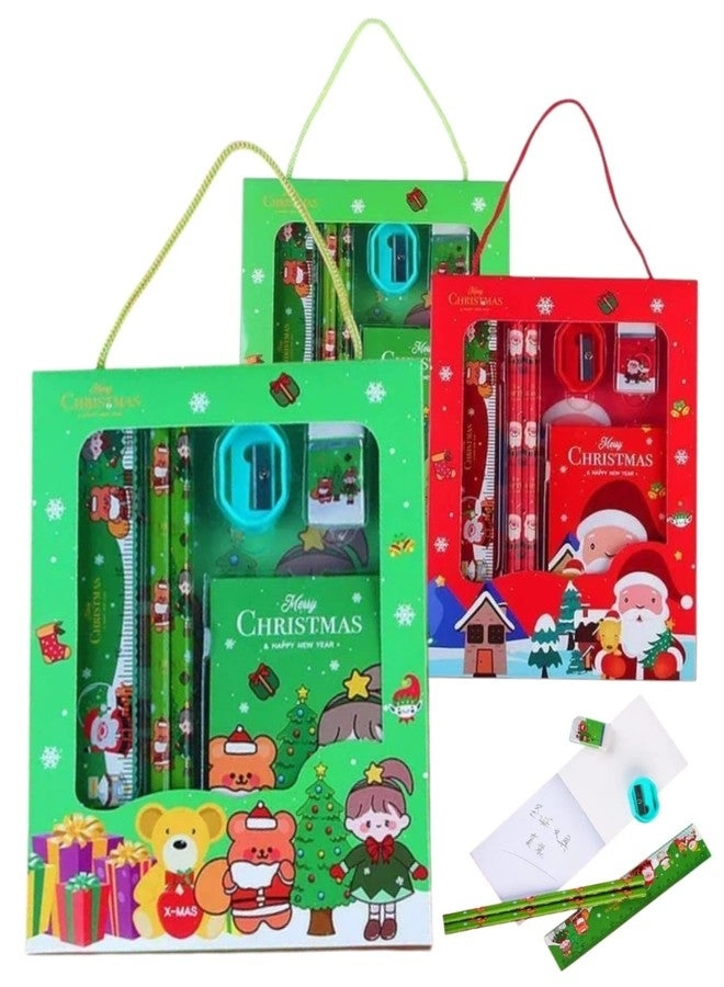 Tera13 Christmas Stationery Gift Set - Pack Of 3