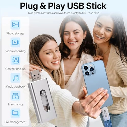 USB Stick - USB 3.0 Lightning Micro USB USB-C 256GB