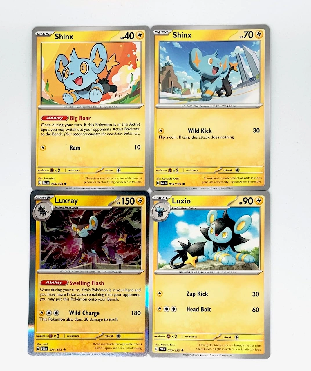 Pokémon Luxray 071/193 - 3 pcs