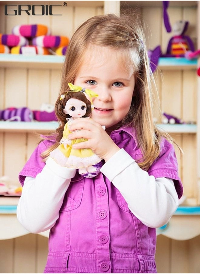 BJD Doll - 6.3 Inch 21 Joints Ages 36+ Set