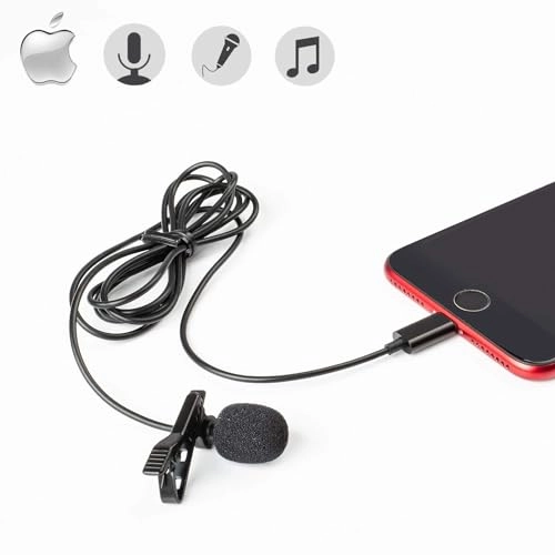 Professional Lavalier Lightning Microphone