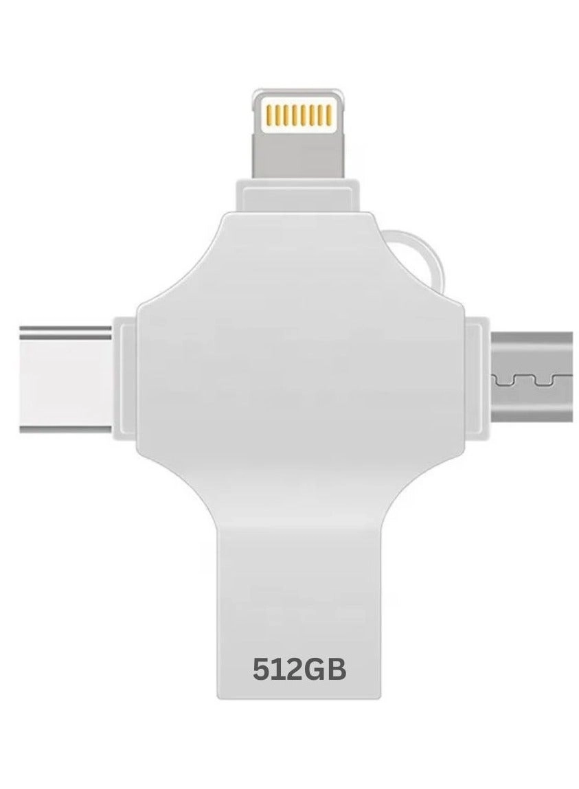 Shopit 4 in 1 Flash Drive - Combination 512GB